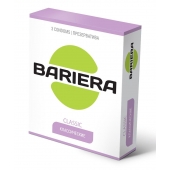 Классические презервативы Bariera Classic - 3 шт. - Bariera - купить с доставкой в Сергиевом Посаде