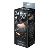 Пустотелый фаллопротез MEN STYLE - 17,5 см. - LOVETOY (А-Полимер) - купить с доставкой в Сергиевом Посаде