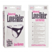 Трусы для страпона с универсальным креплением Universal Love Rider Luxe Harness - California Exotic Novelties - купить с доставкой в Сергиевом Посаде