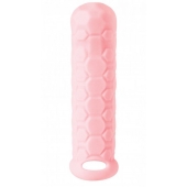 Розовый фаллоудлинитель Homme Long - 15,5 см. - Lola Games - в Сергиевом Посаде купить с доставкой