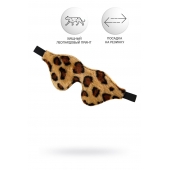 Леопардовая маска на глаза Anonymo - ToyFa - купить с доставкой в Сергиевом Посаде