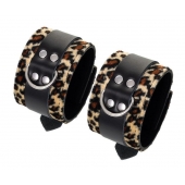 Наручники Anonymo с анималистическим принтом - ToyFa - купить с доставкой в Сергиевом Посаде