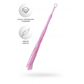 Розовый флоггер Anonymo - 64 см. - ToyFa - купить с доставкой в Сергиевом Посаде