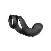 Черное эрекционное кольцо Benedict для стимуляции промежности - Svakom - в Сергиевом Посаде купить с доставкой