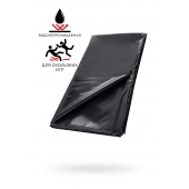 Черная простыня для секса из ПВХ - 220 х 200 см. - ToyFa - купить с доставкой в Сергиевом Посаде