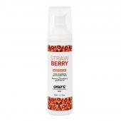 Разогревающее массажное масло  с ароматом клубники Gourmet Strawberry - 50 мл. - Exsens - купить с доставкой в Сергиевом Посаде