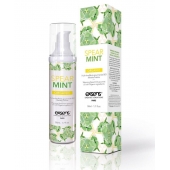 Разогревающее массажное масло Gourmet Spearmint Organic с органическими ингредиентами - 50 мл. - Exsens - купить с доставкой в Сергиевом Посаде