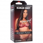 Мастурбатор-вагина Karlee Grey ULTRASKYN Pocket Pussy - Doc Johnson - в Сергиевом Посаде купить с доставкой