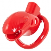 Красный мужской пояс верности из пластика - ToyFa - купить с доставкой в Сергиевом Посаде