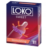 Стимулирующая насадка на пенис LOKO SWEET с возбуждающим эффектом - Sitabella - в Сергиевом Посаде купить с доставкой