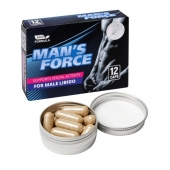 Пищевой концентрат для мужчин MANS FORCE  - 12 капсул - Sitabella - купить с доставкой в Сергиевом Посаде