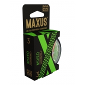 Презервативы в пластиковом кейсе MAXUS AIR Mixed - 3 шт. - Maxus - купить с доставкой в Сергиевом Посаде