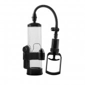 Прозрачная вакуумная помпа с вибрацией Vibrating Penis Pump - Dream Toys - в Сергиевом Посаде купить с доставкой