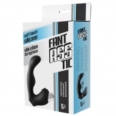 Черный вибромассажер простаты FantASStic Vibrating Prostate Massager - 11,3 см. - Dream Toys - в Сергиевом Посаде купить с доставкой