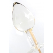 Прозрачный леденец в форме малой анальной пробки со вкусом пина колада - Sosuчki - купить с доставкой в Сергиевом Посаде