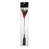 Стек-щекоталка Sweet Caress Feather Whip - 58 см. - Sweet Caress - купить с доставкой в Сергиевом Посаде