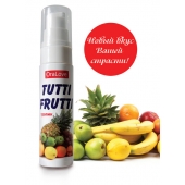 Гель-смазка Tutti-frutti со вкусом тропических фруктов - 30 гр. - Биоритм - купить с доставкой в Сергиевом Посаде