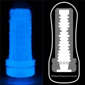 Светящийся в темноте мастурбатор Lumino Play Masturbator Ribbed - Lovetoy - в Сергиевом Посаде купить с доставкой
