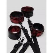 Изысканный набор фиксаций на кровати Reversible Under Mattress Restraint Set - Fifty Shades of Grey - купить с доставкой в Сергиевом Посаде