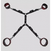 Изысканный набор фиксаций на кровати Reversible Under Mattress Restraint Set - Fifty Shades of Grey - купить с доставкой в Сергиевом Посаде
