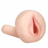 Мастурбатор-вагина с вибрацией REALSTUFF YOUNG   TIGHT - Dream Toys - в Сергиевом Посаде купить с доставкой