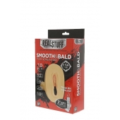 Мастурбатор-вагина с вибрацией и выносным пультом управления REALSTUFF SMOOTH   BALD - Dream Toys - в Сергиевом Посаде купить с доставкой
