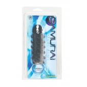 Дымчатая стимулирующая насадка с закрытой головкой SAMURAI PENIS SLEEVE BLACK - 14,5 см. - NMC - в Сергиевом Посаде купить с доставкой