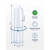 Презервативы MY.SIZE размер 47 - 10 шт. - My.Size - купить с доставкой в Сергиевом Посаде