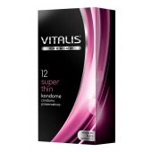 Ультратонкие презервативы VITALIS PREMIUM super thin - 12 шт. - Vitalis - купить с доставкой в Сергиевом Посаде