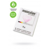 Супертонкие презервативы Masculan Pur - 3 шт. - Masculan - купить с доставкой в Сергиевом Посаде