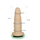 Телесная насадка Harness - 13,3 см. - LOVETOY (А-Полимер) - купить с доставкой в Сергиевом Посаде