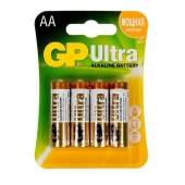 Батарейки алкалиновые GP Ultra Alkaline AA/LR6 - 4 шт. - Элементы питания - купить с доставкой в Сергиевом Посаде