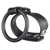 Двойное кольцо выносливости на пенис DUAL STAMINA RING - BlueLine - в Сергиевом Посаде купить с доставкой