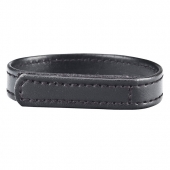Кольцо на пенис из искусственной кожи на липучке VELCRO COCK RING - 5 см. - BlueLine - в Сергиевом Посаде купить с доставкой