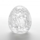 Мастурбатор-яйцо Keith Haring EGG DANCE - Tenga - в Сергиевом Посаде купить с доставкой