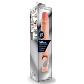 Телесная насадка на пенис 10 Inch Cock Sheath Extender - 25 см. - Blush Novelties - в Сергиевом Посаде купить с доставкой