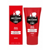 Крем-пролонгатор CBD from Amsterdam Delay Cream - 50 мл. - Shots Media BV - купить с доставкой в Сергиевом Посаде