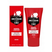 Пролонгирующий лубрикант Numbing CBD from Amsterdam - 50 мл. - Shots Media BV - купить с доставкой в Сергиевом Посаде