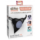 Черные трусики для страпона Body Dock SE на регулируемых ремнях - Pipedream - купить с доставкой в Сергиевом Посаде