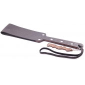 Гладкий мягкий удлиненный пэддл с заклепками - 32 см. - Crazy Handmade - купить с доставкой в Сергиевом Посаде