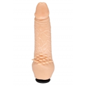 Телесная насадка-фаллос с шипами для массажа клитора - 17,8 см. - LOVETOY (А-Полимер) - купить с доставкой в Сергиевом Посаде