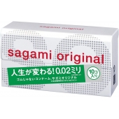 Ультратонкие презервативы Sagami Original 0.02 - 10 шт. - Sagami - купить с доставкой в Сергиевом Посаде