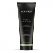 Массажный легкий крем WICKED Sage plus Sea Salt - 120 мл. - Wicked - купить с доставкой в Сергиевом Посаде