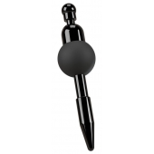 Черный уретральный вибростимулятор Vibrating Penis Plug - Orion - купить с доставкой в Сергиевом Посаде