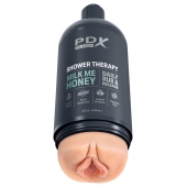 Телесный мастурбатор-вагина Shower Therapy Milk Me Honey - Pipedream - в Сергиевом Посаде купить с доставкой