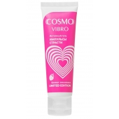 Возбуждающий гель на водно-силиконовой основе Cosmo Vibro с ароматом земляники - 50 гр. - Биоритм - купить с доставкой в Сергиевом Посаде