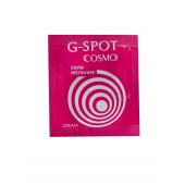 Стимулирующий интимный крем для женщин Cosmo G-spot - 2 гр. - Биоритм - купить с доставкой в Сергиевом Посаде