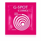 Стимулирующий интимный крем для женщин Cosmo G-spot - 2 гр. - Биоритм - купить с доставкой в Сергиевом Посаде