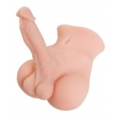 Мастурбатор с фаллосом Manuel - ToyFa - в Сергиевом Посаде купить с доставкой