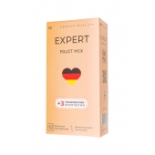 Ароматизированные презервативы EXPERT Fruit Mix - 12 шт.(+3 в подарок) - Expert - купить с доставкой в Сергиевом Посаде